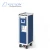 Import Cheap price aluminum airline catering cart half size blue metal trolley from China