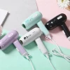 cheap professional foldable mini cartoon travel hair dryer