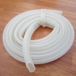 cheap white made in China big stock goods in stock samples  silicone rubber hose 1'