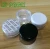 cheap wholesale glitter clear plastic jar with lids 3g 5g 10g round plastic clear jar