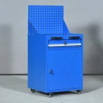 Cheap workshop garage metal tool cabinet on wheels