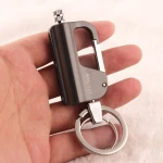 cheaper price wholesale  reusable lighter match for outdoor emergency match lighter keychain
