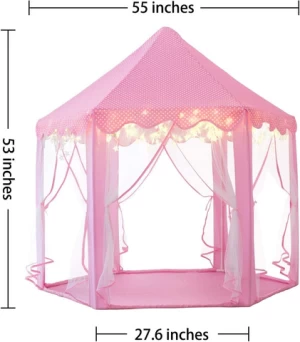 Childrens indoor princess toy tent fabric kids tent bed kids play house