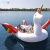 Import China best sale inflatable XXL floats unicorn floating swim ring  for water game from China