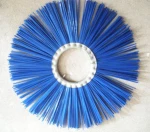 China economic snow sweeper and road sweeper brush for runway sweeping with pp nylon and steel material
