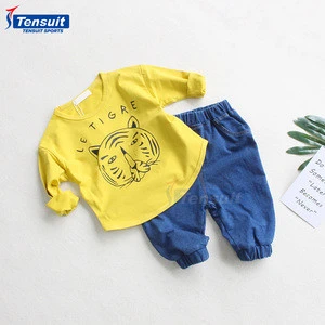 China factory baby boy bear jeans Spring Autumn high quality kids clothes jean trousers fashion children pants wholesale