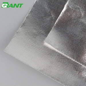 china factory /cheap wholesale flameproof aluminum foil fireproof fiberglass insulation material