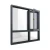 Import China factory sliding aluminum windows and doors with design in a factory cheaper price building glass windows from China
