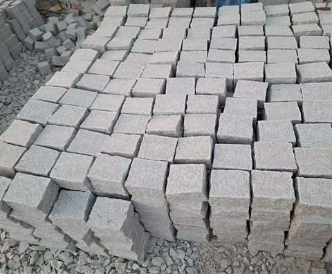 China granite cubes stone Granite setts for paving stone