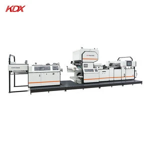 China KDX Manufacture Automatic BOPP Thermal Laminating Film Laminator Paper Lamination Machine