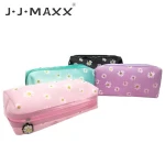 china produce  Private Label Cosmetic Custom Daisy Pattern Colorful  Cosmetic bag logo Cute Make Up Bag