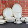 china product manufacturers crockery sets dinnerware 66pcs bone dinner sets