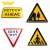 Import China supplier reflective metal traffic triangle warning sign for road safety from China