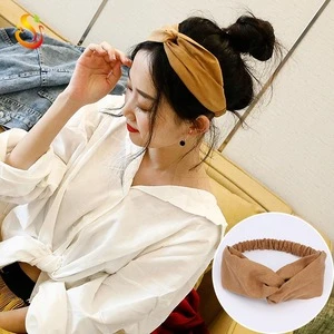China supplier wholesale custom printed women elastic hair band headband headwear cool bandanas