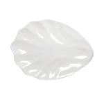 Chinese cabbage vegetable leaf shaped promotional cheap dinner melamine plates