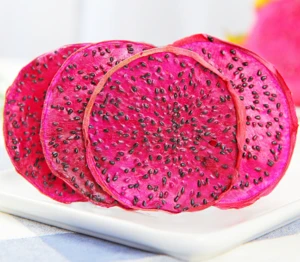 Chinese Dried Red Dragon Fruit Dehydrated Pitahaya Fruits Slices Tea