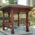 Import Chinese hexagonal luxury flat roof outdoor garden  pavilion gazebo tent from China