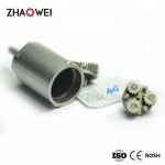 chinese manufacturer low price dc gearbox motor for flow control valves