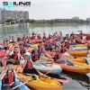 Chinese Polyethylene Plastic Boat Kayak 2+1 with Best Price Canoe Wholesale Supplier