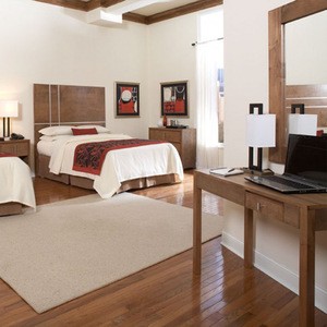 Choice hotel lounge furniture bedroom furniture set luxury bent pressed wood laminate furniture