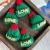 Import Christmas tree decoration pendant handmade DIY wool knitted finger hat scarf Purse accessories clothing ornament from China