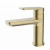 Import Chrome Gold Nickel Brushed Single Handle Bathroom Counter Top Mixer Tap Wash Basin Faucet from China