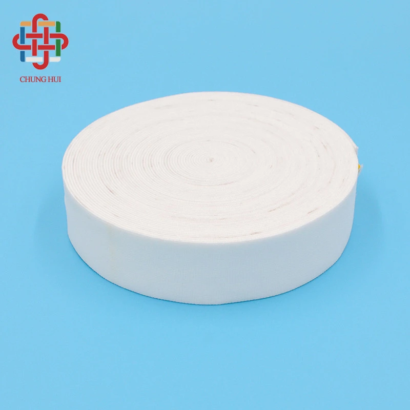 CHUNGHUI Factory Stock 35mm Polyester Webbing Nylon Knitted Elastic Band Sewing Clothes Accessories Tape for Waistband Pants