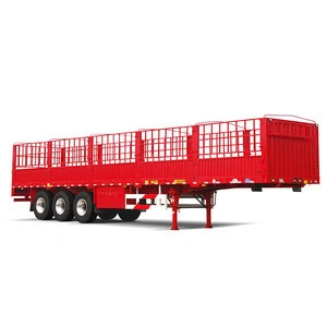 CIMC HUAJUN 3 axles Wagon truck trailer for sale