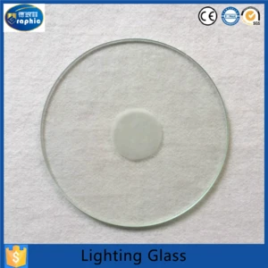Circular celling light cover automatic middle frosting glass