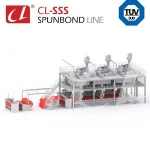 CL-SSS PP Spunbond Non Woven Fabric Making Machine for Automotive