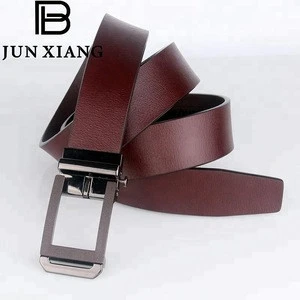 Classic Man Soft Genuine Leather Unique Designer Brown Belt
