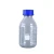 Import Clear Amber Glass Reagent Bottle 30ml 50ml 100ml 125ml 250ml 500ml Narrow Mouth Medicine Bottle With Blue Screw Lid from China