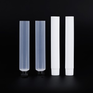 Clear Plastic Tube Flip Top Cap, Eye Cream Face Wash Cream Soft Tubes Packaging