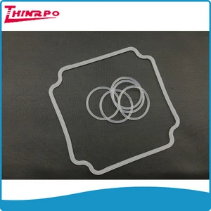 Clear rubber square gasket for LED lighting