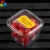 Import Clear Square Plastic PET Salad Blister Clamshell Food Packaging Box from China