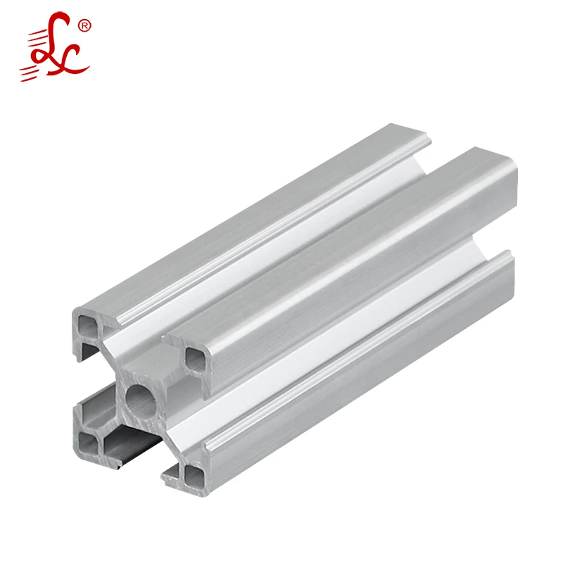 CNC factory sell high grade 3030 aluminio perfile frame material, 30x30 t slot extrusion aluminium profile used in assembly line