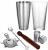 Import Cocktail Shaker set,professional bar tools supplier,Custom Stainless Steel bar shaker from China