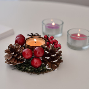 Cocod&#39;or Christmas Tealight Holder - Red