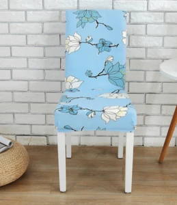 Colorful Elastic chair covers hotel spandex chair cloth seat cover for home use
