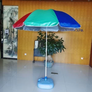 Colorful Sun Protection Custom Umbrella Parasol Promotion Beach Outdoor Big Umbrella beach umbrella Sun Shade