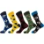 Import Coloured Mens Fashion Soccer Volleyball Football Cotton Bowling Basket Ball Pattern Happy Socks from China