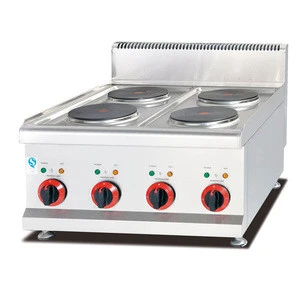 Commercial Electric 4 hot Plate /Electric Cooker with 4 Hot plates