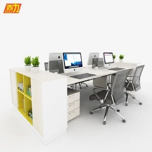 Commercial hotel furniture escritorio para laptop rubber wood workstation office furniture