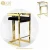 Import Commercial Modern Furniture Brushed Chrome Gold Stainless Steel Bar Stool from China