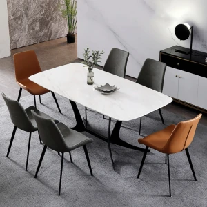 COMODA scratch resistant sintered stone dining table italian style dining room furniture