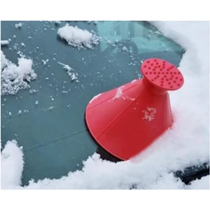 Cone Shape Car Glass Windshield Ice Scraper Snow Shovel Tool Car Ice Scraper