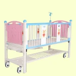 Convenient Professional Manufacture Movable Children Hospital Bed Child Care Bed With double cranks