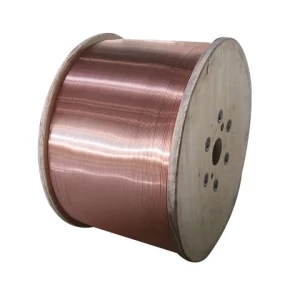 copper clad aluminum wire tinned CCAM wire bare copper alloy tin plated wire
