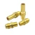 Import copper pipe fitting copper nipple brass pipe fitting hex nipple 1/4 copper nipple pipe from China
