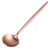 Import copper tableware rose gold spoons fork knife from China